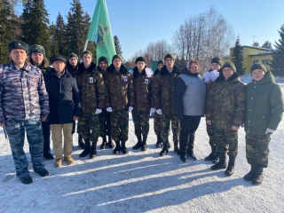 ХIII областная зимняя военно-спортивная игра юнармейцев «Во славу Отечества».