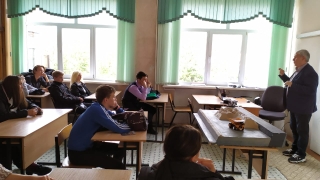 В рамках проведения месячника профессий угледобывающей промышленности 28 сентября 2022 года учащиеся 9 класса  МБОУ «ООШ№26» посетили ГБПОУ «Беловский политехнический техникум».