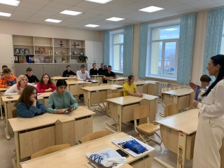 Встреча учащихся с представителем КузГТУ (03.11.2022 г.)